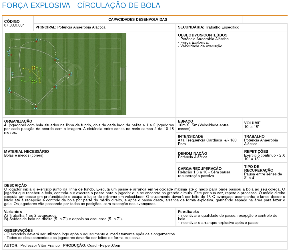 Coleção nº 2 (100 Exercícios - Futebol)