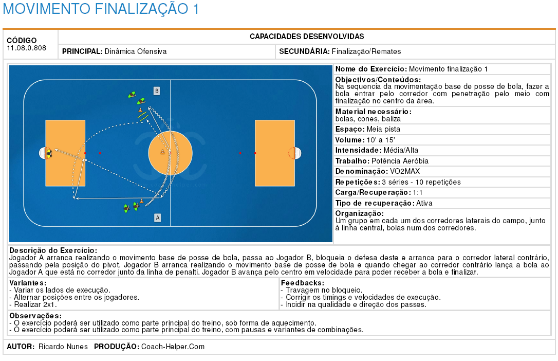 Coleção nº 1 (100 Exercícios - Hóquei)