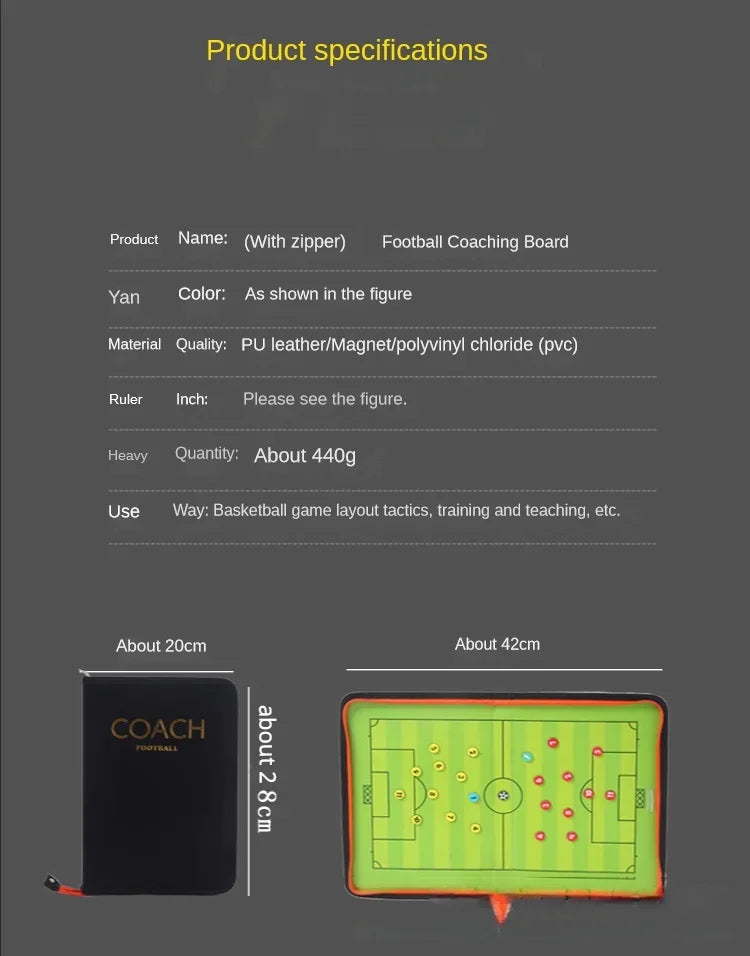 Quadro magnético com fecho