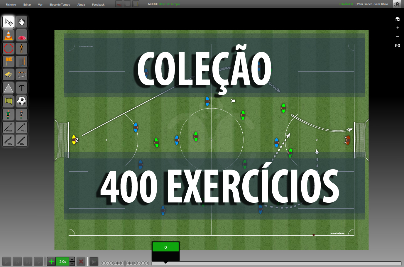 Coleção Digital 2 - 100 exercícios Futebol