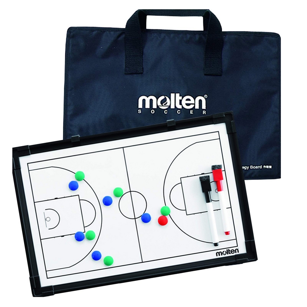 Magnetic board with black bag