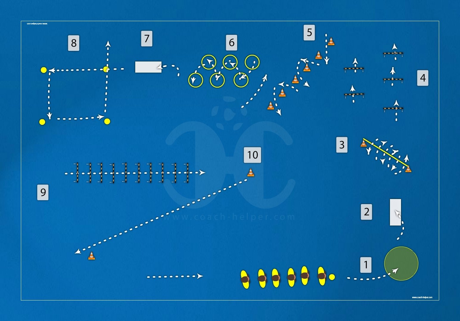 Coleção Digital 1 - 100 exercícios Futsal